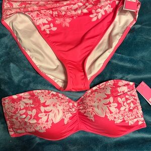 Lilly Pulitzer Pink Floral Bikini